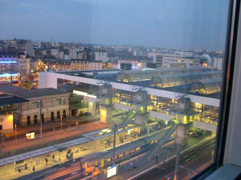  vue d'ensemble de la gare